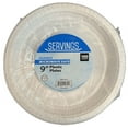 thumbnail image 1 of Nicole Fantani's Serving 9" Disposable White Plastic plates Good to use in Microwave, Bulk Stock for Restaurant, Hotel, Deli & Elegant Parties : 500 Count, 1 of 6