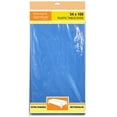 thumbnail image 1 of Nicole Fantini Collection Disposable Plastic Tablecloth Rectangle 54" x 108" (Medium Blue), 1 of 3