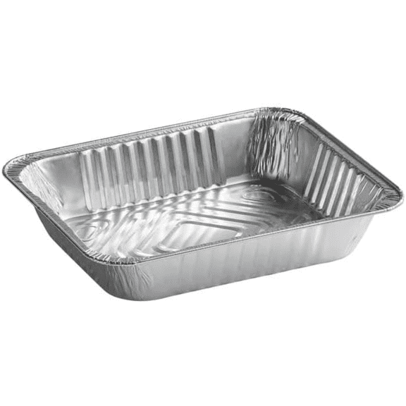 VeZee 9" x 13" Half Size Aluminum Foil Pans | Disposable Baking Pans, Catering Trays & Meal Prep Containers: 250 Count