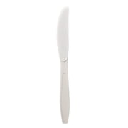 Nicole Fantini's Disposable Economical Plastic White Knifes (100 Count) for home Resturant, Hotel, Deli & big parties