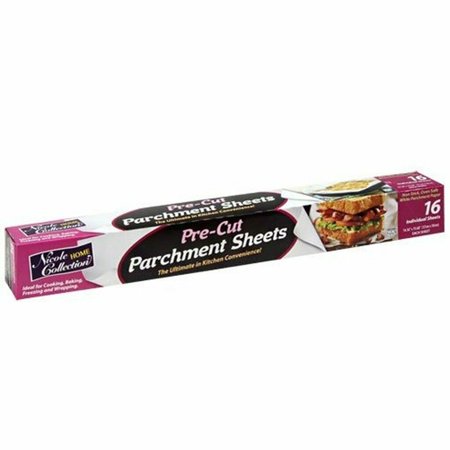Nicole Home Collection 16 Count Pre-Cut Parchment Paper Sheets, 14.5" x 19.6"