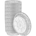 thumbnail image 1 of Nicole Home Collection Aluminum Pans 7” Round Disposable Foil Pans (500 Pack) – 7 Inch Round Disposable Takeout Pans, 1 of 5