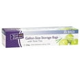 thumbnail image 1 of Nicole Home Collection Gallon-Size Transparent Twist Tie Food Storage Bags: 140 Bags, 1 of 4