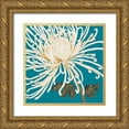 thumbnail image 1 of Nicole, Lily 20x20 Gold Ornate Wood Framed with Double Matting Museum Art Print Titled - Mums The Word II, 1 of 4
