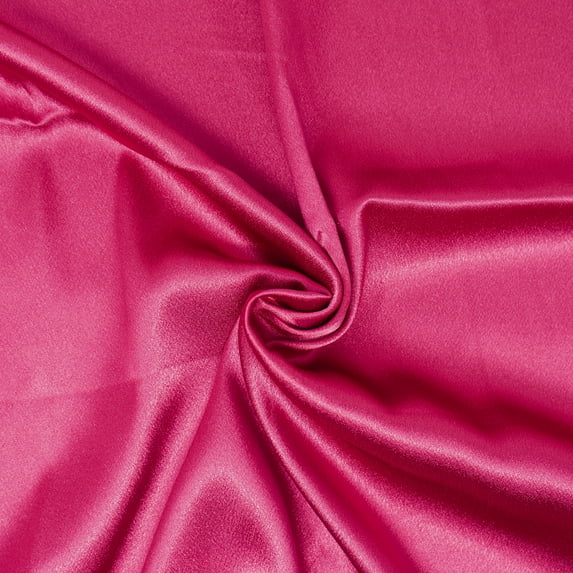 Stitch & Sparkle 100% Polyester, Sewing & Craft, Apparel Fabric, Charmeuse Solid Pink , Cut By Yard