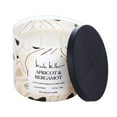 thumbnail image 1 of Nicole Miller 14.5 oz Soy Wax Blend 3 Wick Candle - Apricot & Bergamot, 1 of 2