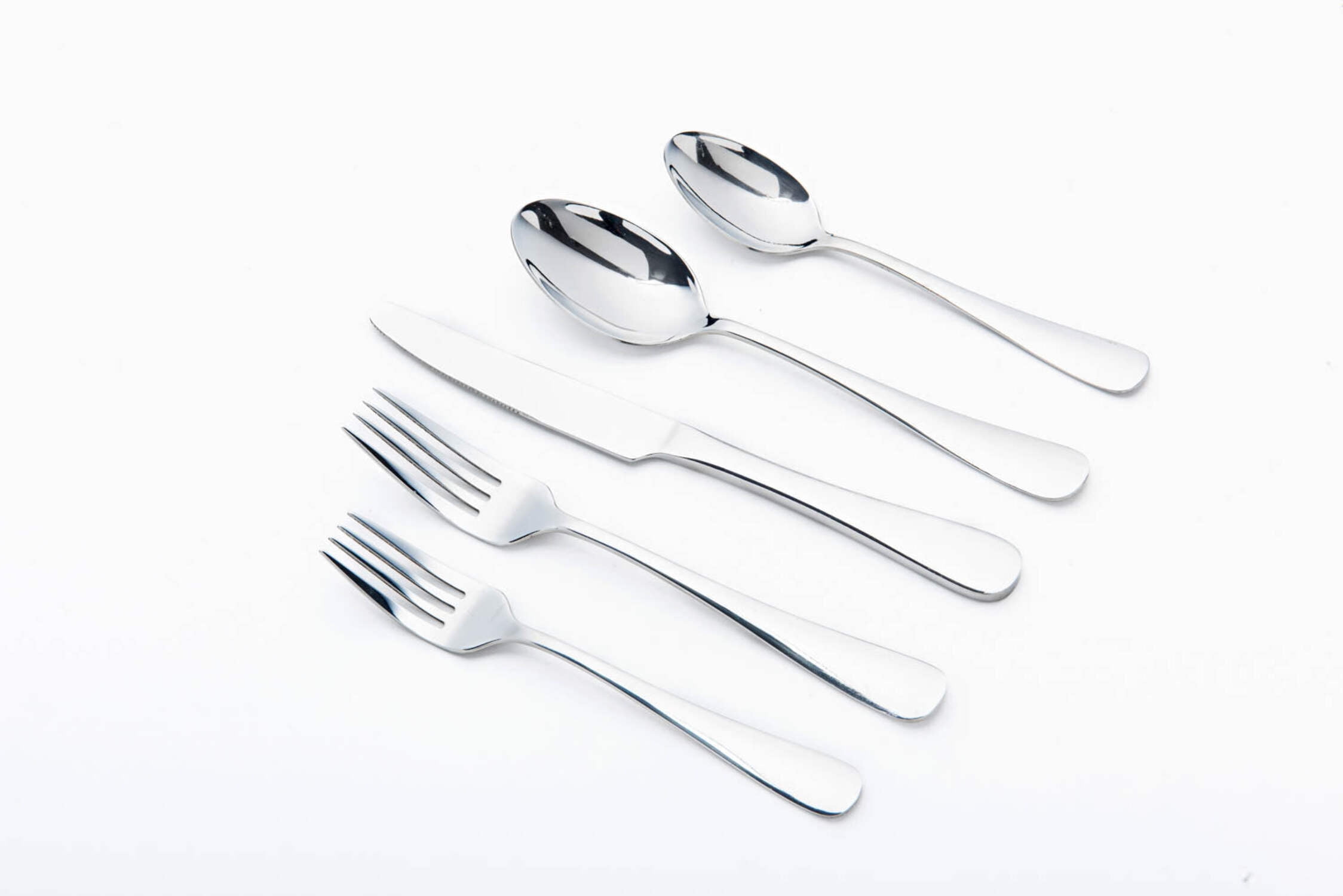 Nicole Miller 43-Piece Stainless Steel Madison Flatware set