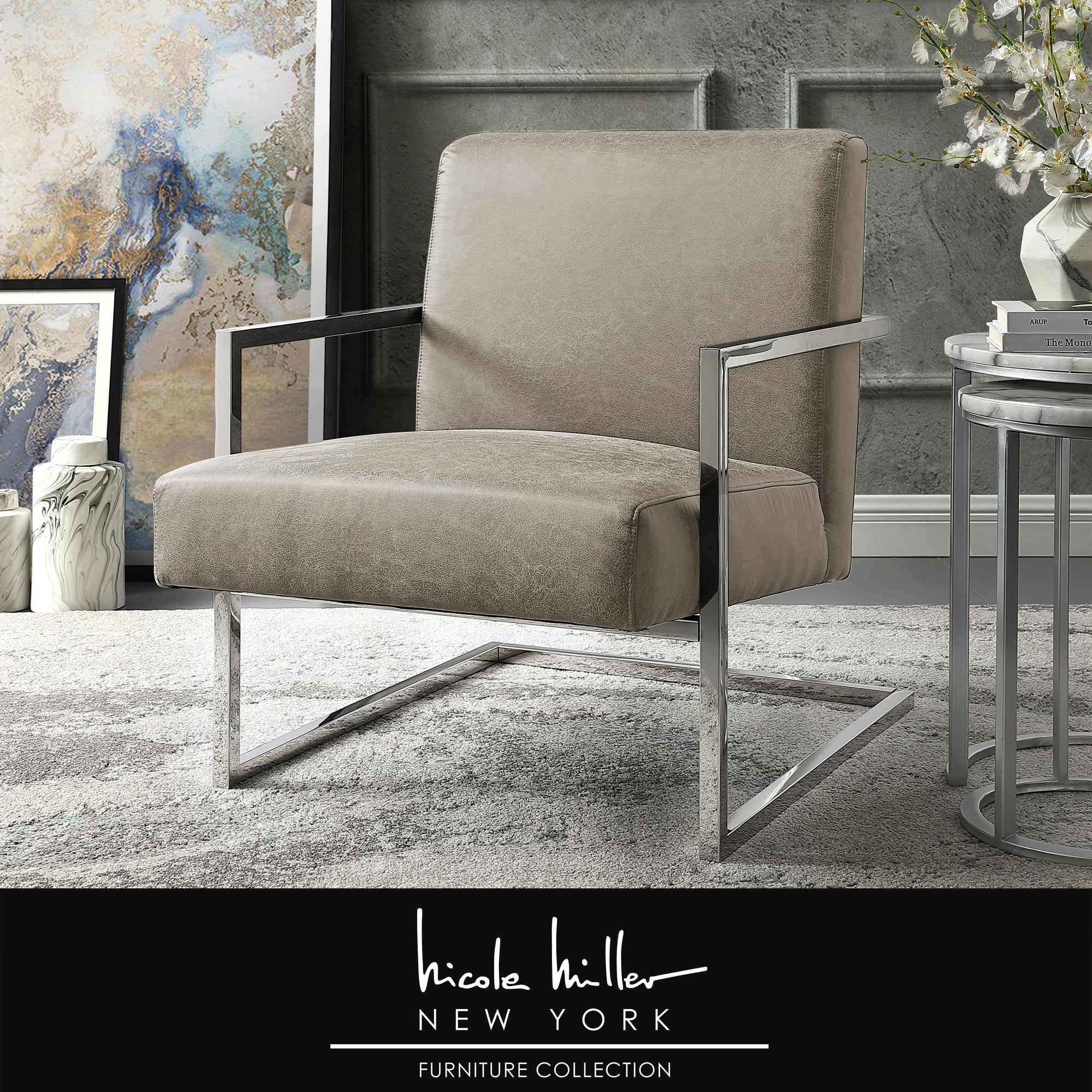 Nicole miller accent chair deals