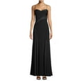 thumbnail image 1 of Nicole Miller Artelier BLACK Crinkle Sweetheart Gown, US 0, 1 of 4