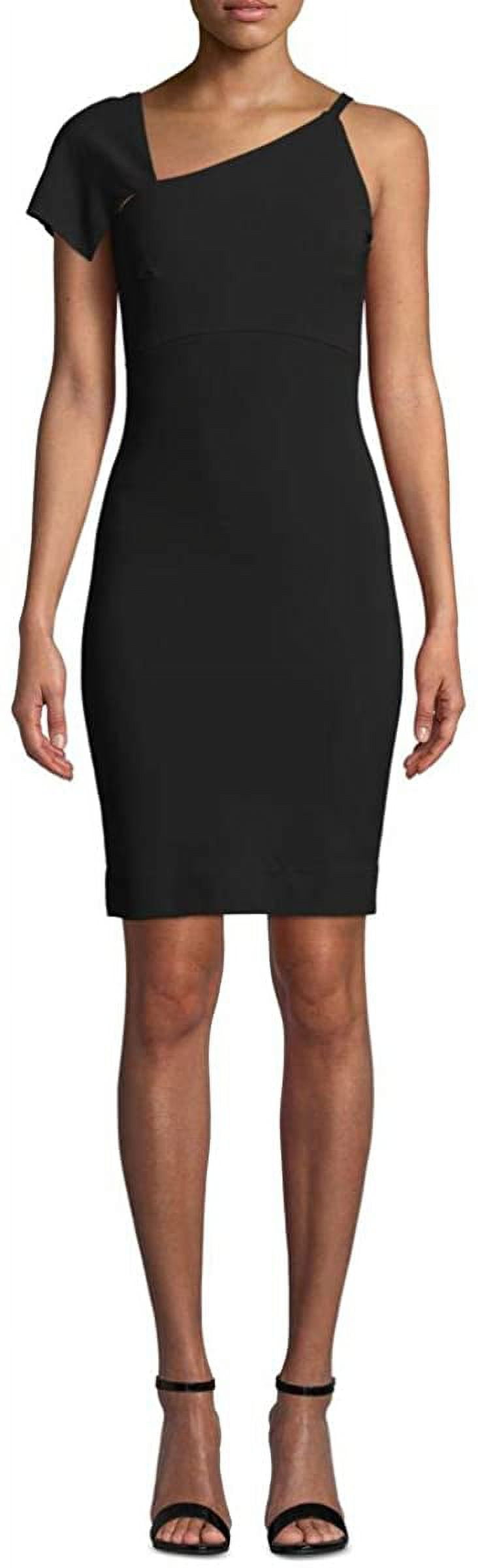 Nicole Miller Artelier BLACK Heavy Jersey One Shoulder Mini Dress, US 6 - Walmart.com Nicole Miller Artelier BLACK Heavy Jersey One Shoulder Mini Dress, US 6 - Walmart.com