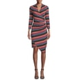 thumbnail image 1 of Nicole Miller Artelier MULTICOLOR Downtown Stripe Stefanie Dress, US Petite, 1 of 2