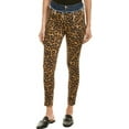 thumbnail image 1 of Nicole Miller Artelier MULTICOLOR Furry Leopard Skinny Jeans, US 30, 1 of 4