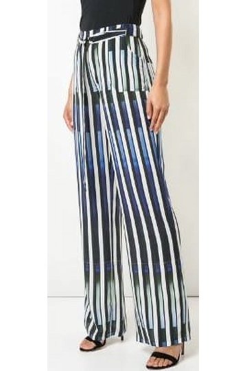 Pantalon En Laine Nicole Miller – Taille 4 – Gris – Neuf Avec étiquettes – Collection Actuelle