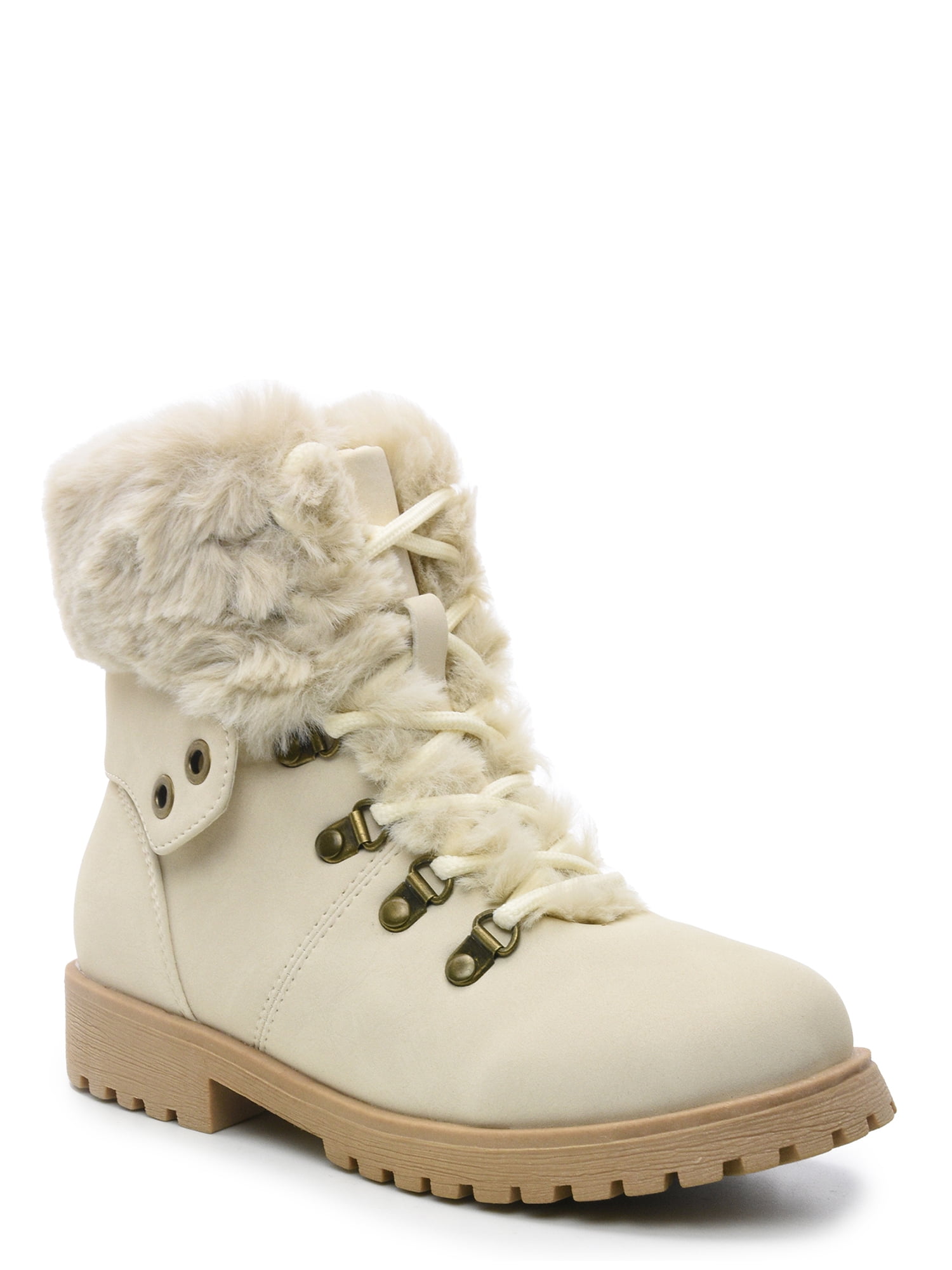 Girls faux hotsell fur boots