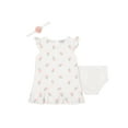 thumbnail image 1 of Nicole Miller Infant Girls' Dress and Bloomer, 2-Piece Set, Sizes 12M-24M, 1 of 6