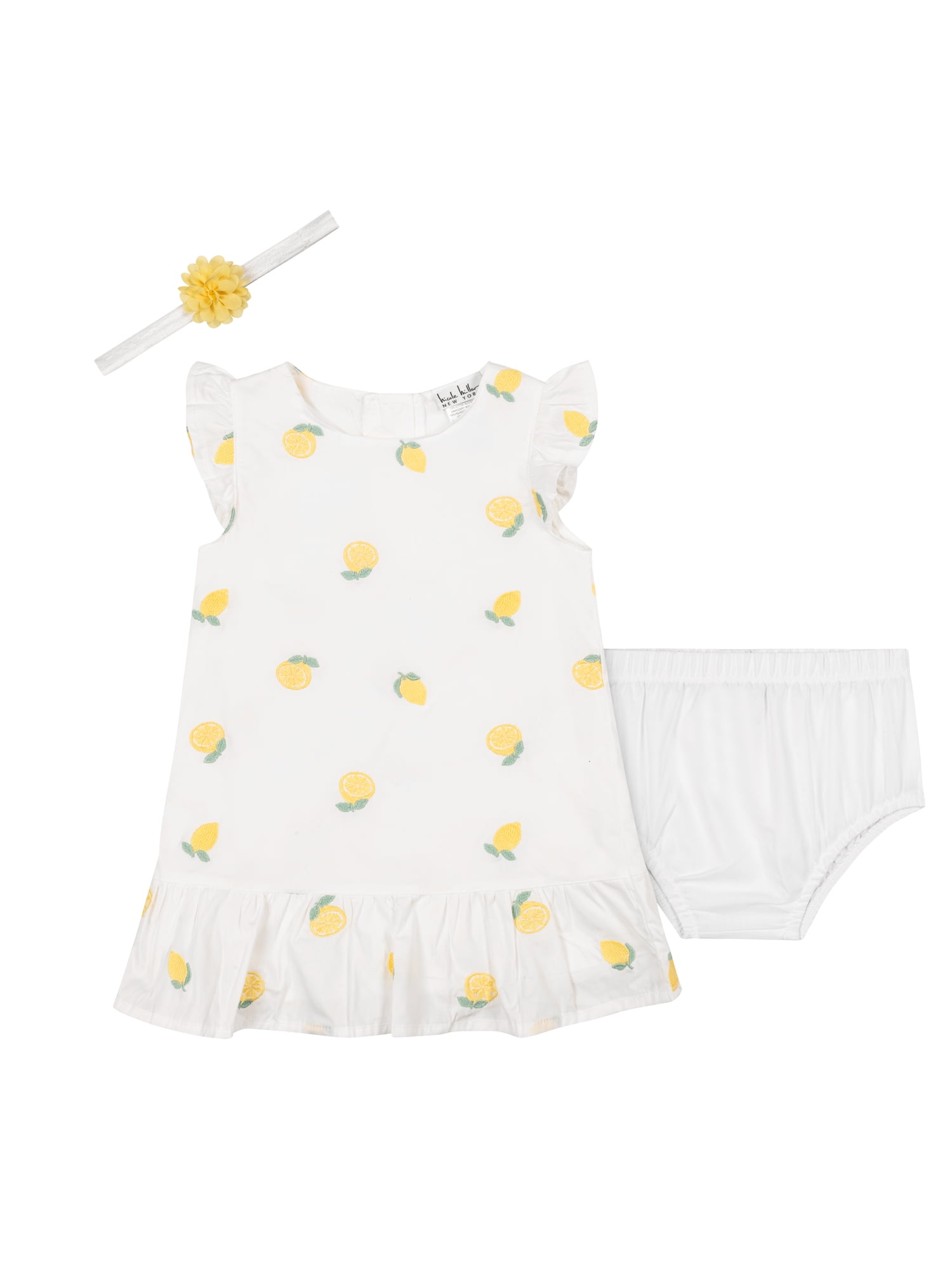 Infant Girls' Dress and Bloomer, 2-Piece Set, Sizes 12M-24M