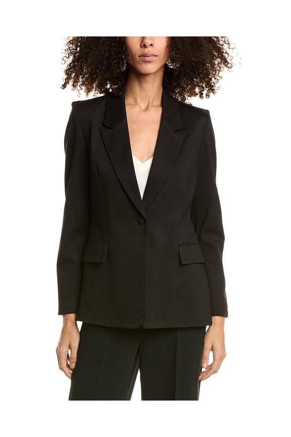 Lace Blazer - Very Black by Curated Brands