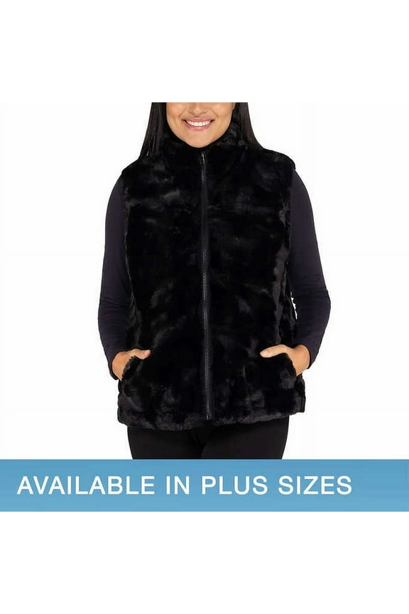 Ladies' Reversible Vest (Black, X-Large). Item 1328186