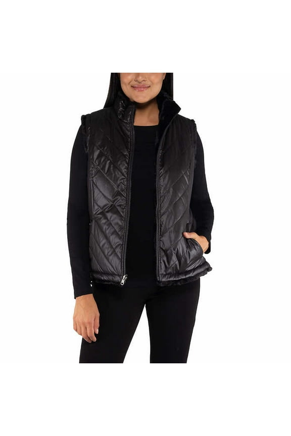 Ladies' Reversible Vest (Black, XX-Large). Item 1328186