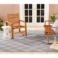 thumbnail image 1 of Nicole Miller New York Patio Country Calla Contemporary Herringbone Indoor/Outdoor Area Rug, Blue/Grey, 7'9"x10'2", 1 of 8