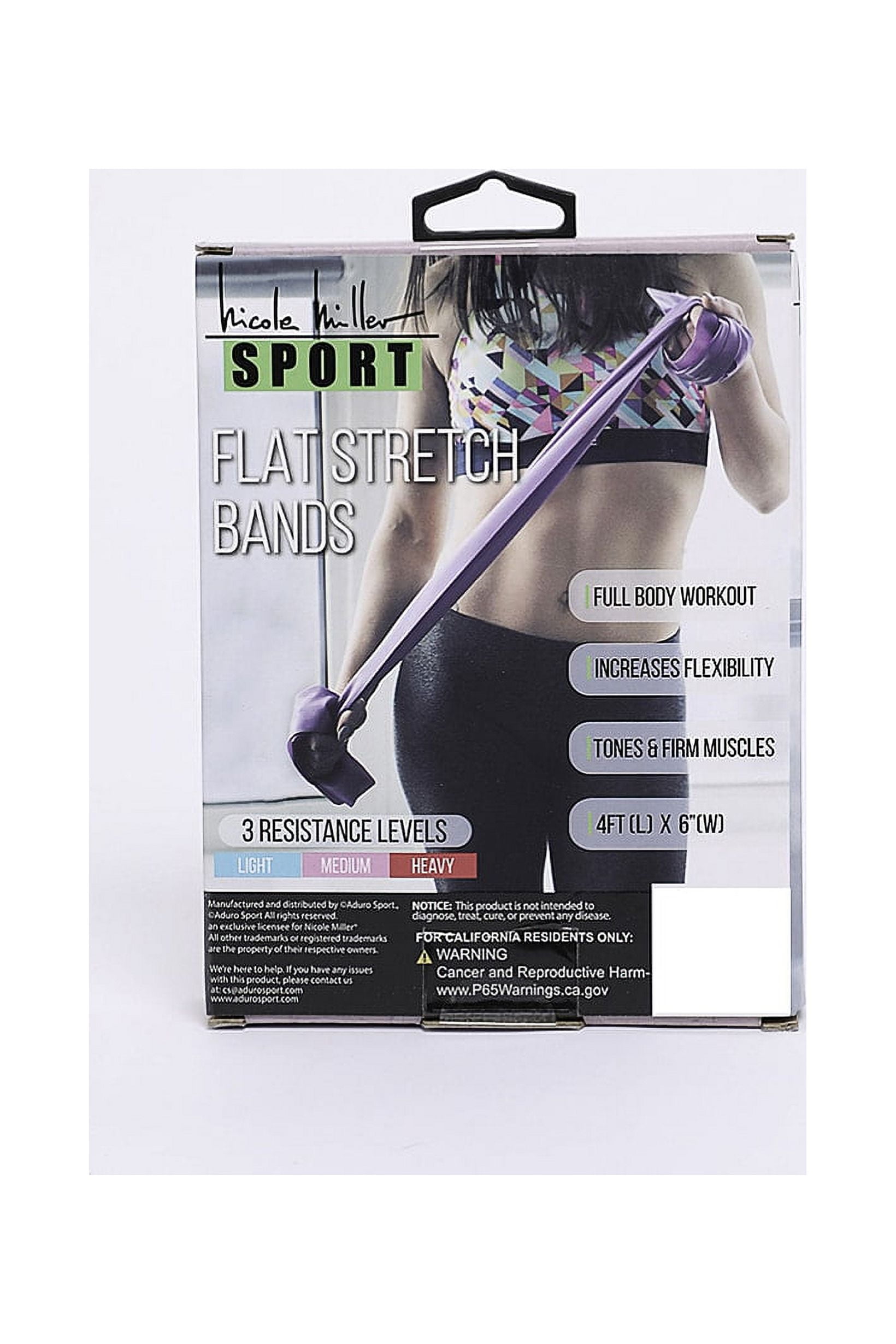 ミュージック BABYL / L RESISTANCE Nicole Miller, Resistance Loops 3 Level Exercise Bands Set