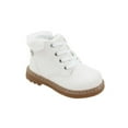 thumbnail image 1 of Nicole Miller Toddler Faux Fur White Glitter Boots - Size 8, 1 of 5