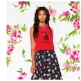 thumbnail image 1 of Nicole Miller Women's Red Deli Bag Tank, Small, 1 of 3