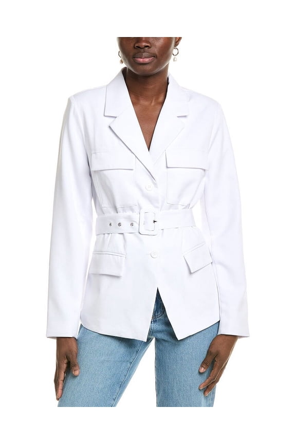 womens Jacket, XL, White