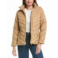 thumbnail image 1 of Nicole Miller womens  Matte Puffer Jacket, XL, Brown, 1 of 3