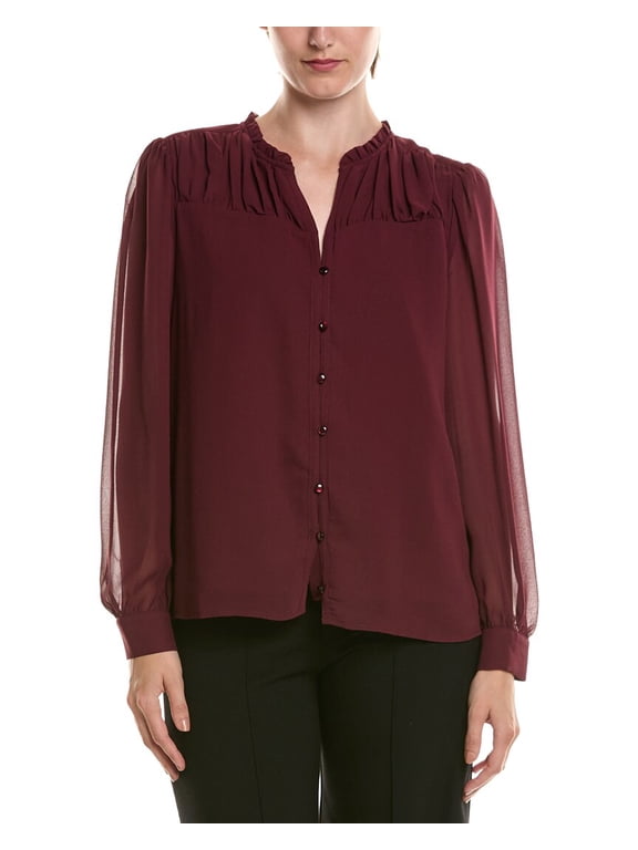 womens Top, l, Red