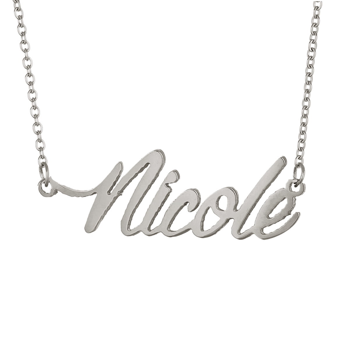 Mama  Script Necklace by Jaimie Nicole Jewelry