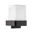 thumbnail image 1 of Nicole Square wall frosted glass soap dispenser. Round soap dispenser, gel dispenser, 1 of 6
