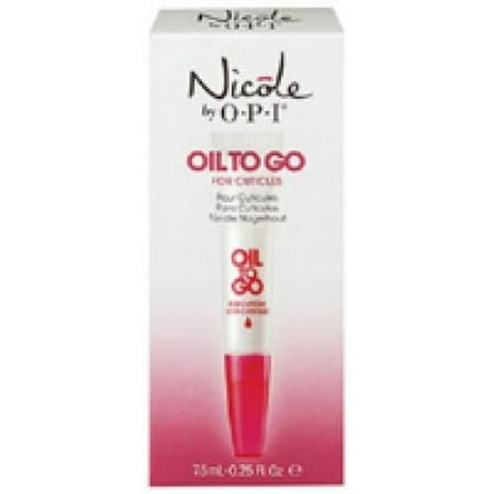 Nicole by OPI Oil to Go for Cuticles, 0.25 fl oz