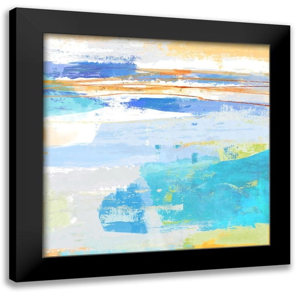 Nicoll, Suzanne 12x12 Black Modern Framed Museum Art Print Titled - Nantucket