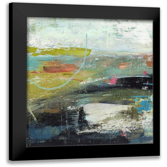 Nicoll, Suzanne 12x12 Black Modern Framed Museum Art Print Titled - Pine Forest No. 1