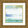 thumbnail image 1 of Nicoll, Suzanne 12x12 Gold Ornate Wood Framed with Double Matting Museum Art Print Titled - Beach Wash No. 9, 1 of 4