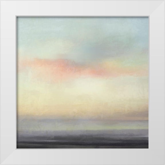 Nicoll, Suzanne 12x12 White Modern Wood Framed Museum Art Print Titled - Haze