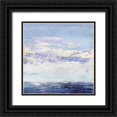 thumbnail image 1 of Nicoll, Suzanne 15x15 Black Ornate Wood Framed with Double Matting Museum Art Print Titled - Blue Wave No. 2, 1 of 4