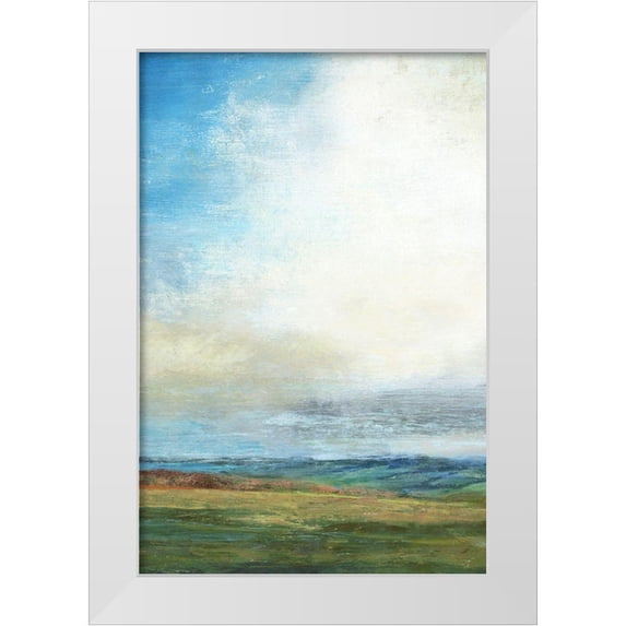 Nicoll, Suzanne 17x24 White Modern Wood Framed Museum Art Print Titled - Blue Skies
