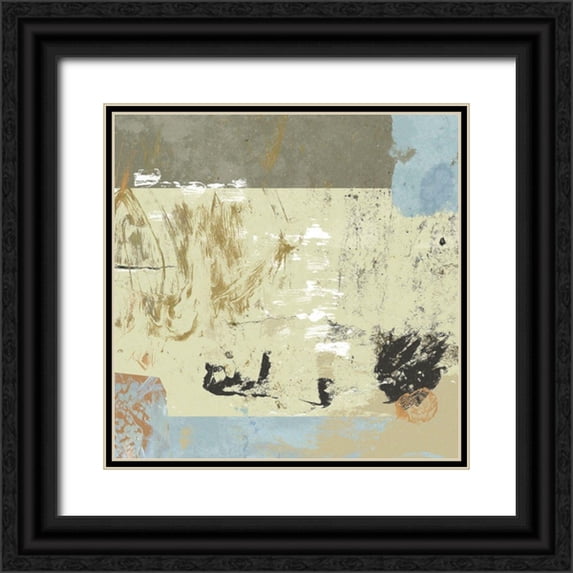 Nicoll, Suzanne 20x20 Black Ornate Wood Framed with Double Matting Museum Art Print Titled - Quarry No. 4