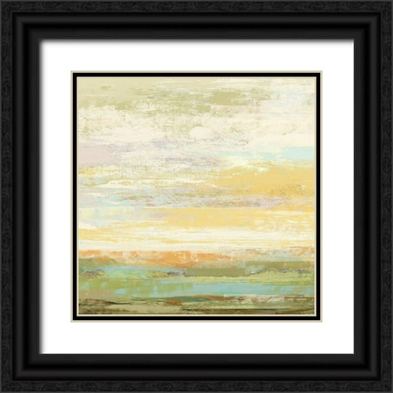 Nicoll, Suzanne 26x26 Black Ornate Wood Framed with Double Matting Museum Art Print Titled - Echo Canyon