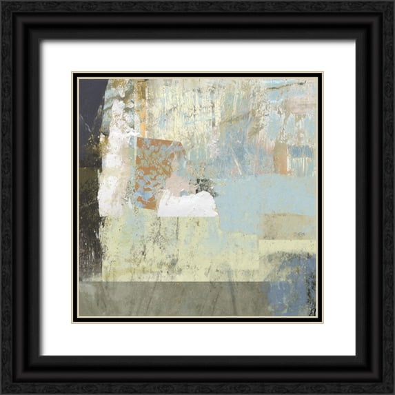 Nicoll, Suzanne 26x26 Black Ornate Wood Framed with Double Matting Museum Art Print Titled - Quarry No. 1