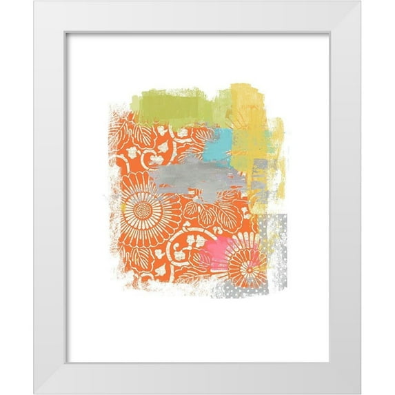 Nicoll, Suzanne 26x32 White Modern Wood Framed Museum Art Print Titled - Beach Day 3