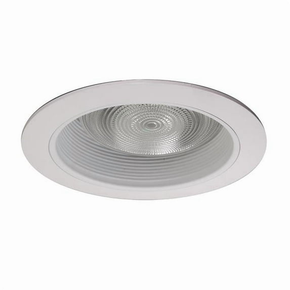 Nicor 08110 - 6" White Baffle Trim (17511-1)