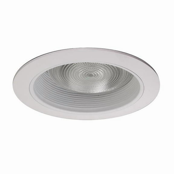 Nicor 08110 - 6" White Baffle Trim (17511-1)