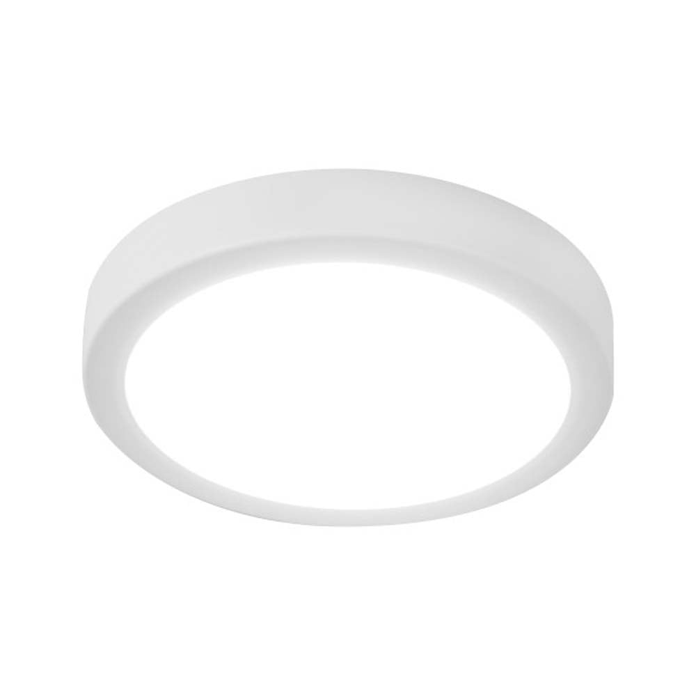 White Round LED Surface Mount Downlight with Selectable Color Temperature