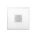 thumbnail image 1 of NICOR Lighting DLF301205KSQWH SureFit(v3) LED Flush Mount Ceiling Light, 5000K with Square White Trim, 1 of 1