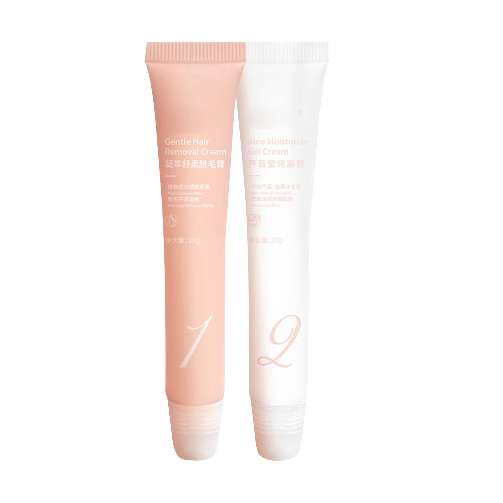 フェイスクリーム nico Nicor Gentle Facial Hair Removal Cream Kit for Women, Soothing