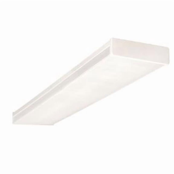 Nicor Lighting 10370LENS 4 ft. Replacement Wraparound Clear Lens for 10370EB & ACW-20-4S
