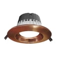 thumbnail image 1 of Nicor Lighting CLR62SWRVS9AC 6 in. CLR-Select Aged Copper Commercial Canless LED Downlight Kit, 1 of 2